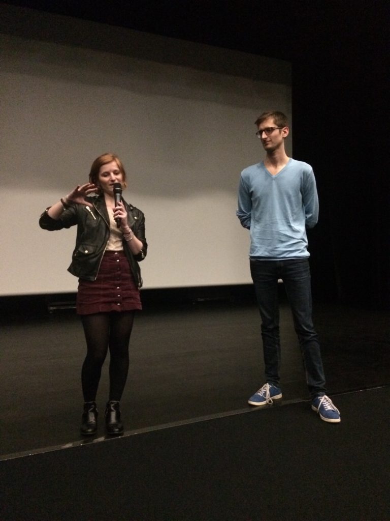 Jeunes intervenants professionnels du cinéma